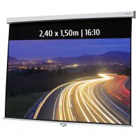 kimex pantalla de proyeccion manual 240x15 formato 1610