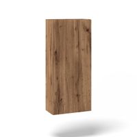 armario de bano de pared en mdf roble