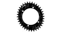rotor q rings mtb bcd 100x4 plato oval 11 12 velocidad negro