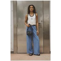 le temps des cerises jeans jeans loose ancho victoria largo 34 para mujer