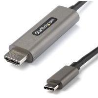 startech cable adaptador usb-c a hdmi 4k machomacho 2m grisnegro
