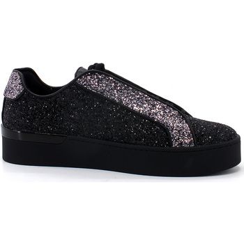 Liu Jo Deportivas Moda Silvia 42 Sneaker Platform Glitter Black BF1039TX069 para mujer