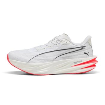 Zapatillas Puma Deviate Pure NITRO Blanco Rojo AW26 Mujer, Talla 37 - EUR