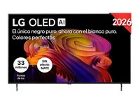 tv oled 55 - lg oled55b6elc 4k procesador inteligente r8 ai processor 4k gen3 smart tv dvb-t2 h265 negro