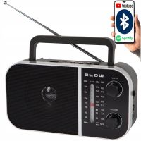 radio blow ra6 amfmsw negro con antena telescopica