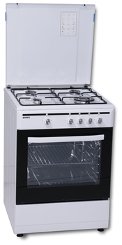 COCINA DE GAS ROMMER VCH-461FG NAT 4 ZONAS COCCION BLANCA