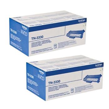 Original Multipack Brother HL-5470DW Printer Toner Cartridges (2 Pack) -TN3330