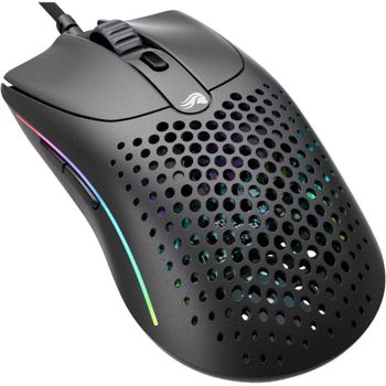 Glorious O. 2 Ratón Óptico Gaming USB-A 26000 DPI Negro