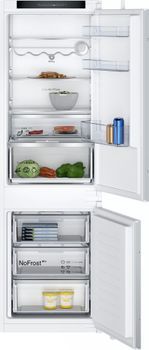 BalayFrigorífico combi integrable 177.2 x 54.1 cm Sistema de integración de puerta deslizante 3KIE734F