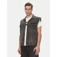 levis chaquetas a5789-0001 - relaxed trucker vest-night owl vest para hombre