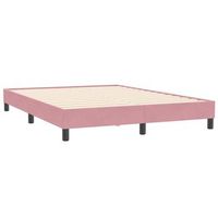 cama matrimonial  cama para adultos  estructura de cama sin colchon terciopelo rosa 160x210 cm