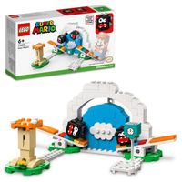 lego super mario - set de expansion trampolines de los fuzzies a partir de 6 anos - 71405