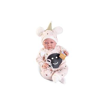 Muñeca Recién Nacido Dibuja Emociones 42 Cm