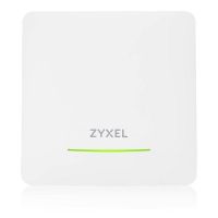 punto de acceso zyxel nwa90be wi-fi 7 doble banda 4324 mbits poe blanco