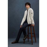 polo club chaqueta de punto nautic patch c io para hombre