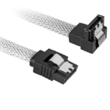 Cable SATA III Sharkoon 0,6 m 2x Macho/Macho Blanco