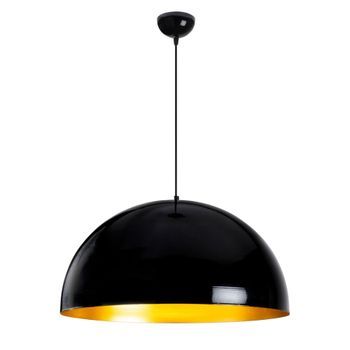 Lámpara De Techo Berceste-237-s Negro Metal 60x60x126 Cm
