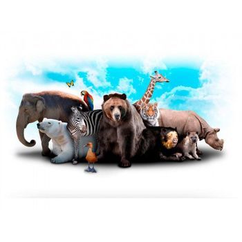 Fotomural Vinilo Animales Salvajes 350 X 250 Cm
