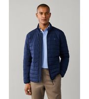hackett london para hombre hm4000198 chaqueta moto marino xl casual poliester