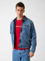 chaqueta vaquera con cremallera