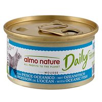 almo nature daily menu 24 x 85 g - pack ahorro - mousse con pescado del oceano