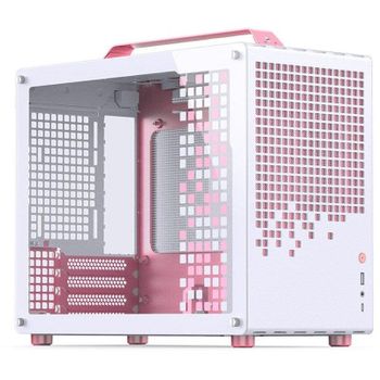 Carcasa de ordenador Jonsbo Z20 Blanco/Rosa Mini Tower Micro ATX