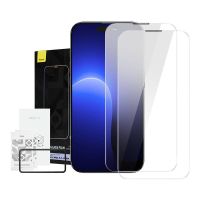 mica baseus crystal para iphone 14 pro 03mm antipolvo 2 unidades