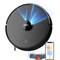 robot aspirador imou rv1 con mapeo lidar 4500pa fregado y control por app