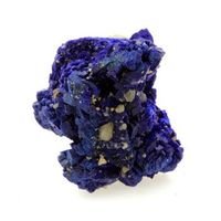 chessylite - pierre natural de francia chessy -les -mines - cristal de azurita color multicolor 563 ct - certificado de autenticidad incluido  25