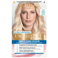 loreal paris excellence creme permanent hair dye various shades - 01 lightest natural blonde