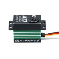 ptk 9835 mg-d 35kg alto par de torque todo metal waterproof servo sin escobillas para modelo de coche teledirigido drone