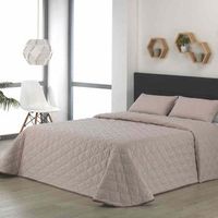 colcha bouti acolchada rume cama 150cm rosa donegal collections