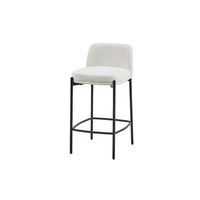 silla de mostrador elise color blanco dimensiones h91 x l44 x p42 cm