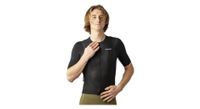 maillot de manga corta ligero para hombre gripgrab pacr negro