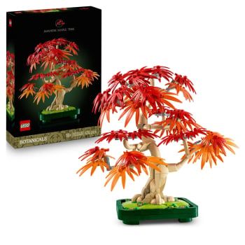 LEGO Botanicals Bonsái de Arce Rojo Japonés, Juguete de construcción +18 años - 10348