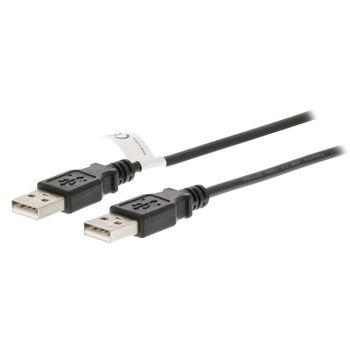 Valueline Cable USB 2.0 Macho/Macho 2m Negro