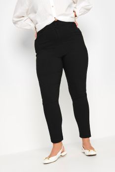 Pantalón Estrecho Negro De Bengalina, Mujer Curvy Y Tallas Grandes, Yours