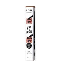 nyx professional makeup fill and fluff eyebrow pomade pencil 02g various shades - taupe