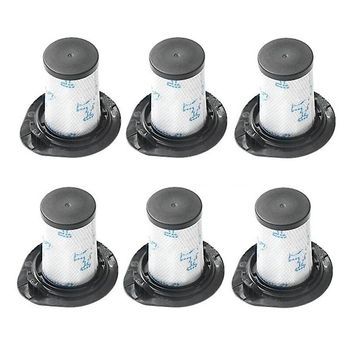 6 Filtros Hepa Para Aspiradoras Rowenta Air Force 460 Zr009002 Rh9252 Rh9276 Rh9286, Accesorios De Repuesto ~15042