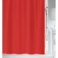 cortina ducha primo rojo 180x200