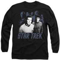star trek camiseta manga larga kirk spock company para mujer