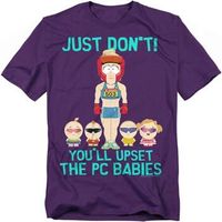 south park camiseta pc babies para hombre
