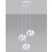 lampara de techo tulos 3 luces ii