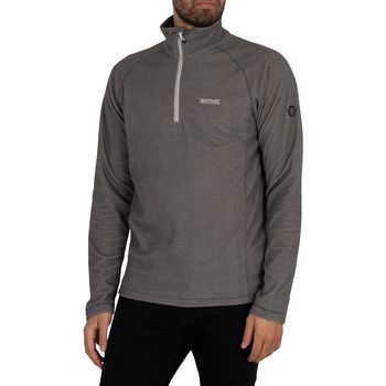 Regatta Polar Montes sudadera ligera con media cremallera y raya pequeña para hombre