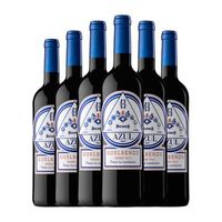 guelbenzu vino tinto azul vino joven 75 cl 13 vol pack de 6 unidades