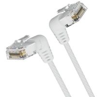 cable ethernet vention ibowg cat6a 15m cabeza rotatoria 360 blanco 10gbps