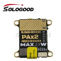transmisor fpv 58ghz sologood max 25w 40ch osd vtx 02540080015002500mw ajustable mmcx para diy drones rc de largo