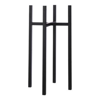 Soporte para plantas ascot negro  h71xb37.5xl37.5cm
