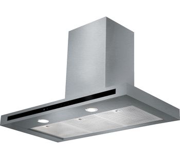 RANGEMASTER Hi-LITE 110 Chimney Cooker Hood - Stainless Steel, Stainless Steel