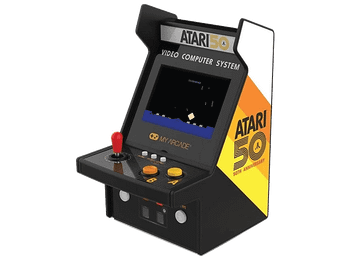 Consola retro - My Arcade Micro Player Atari 100 Games, Video Pantalla 2.75